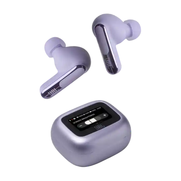 JBL Live Beam 3 ANC True Wireless Noise Cancelling Earbuds With Display